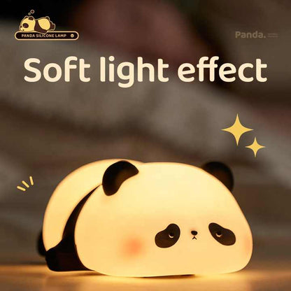 Panda silicone lamp